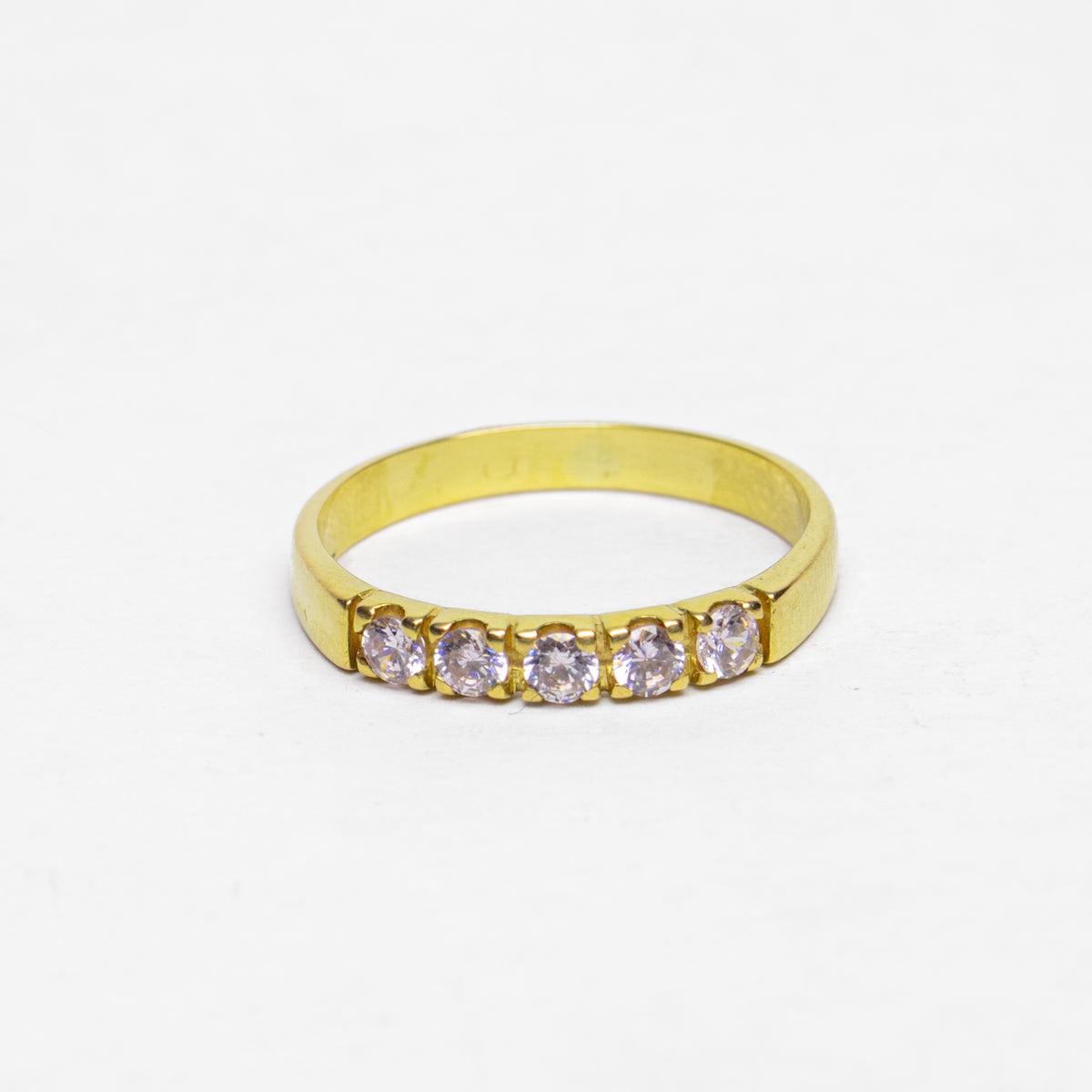 Anillo Brillantes en Oro Amarillo - J24K