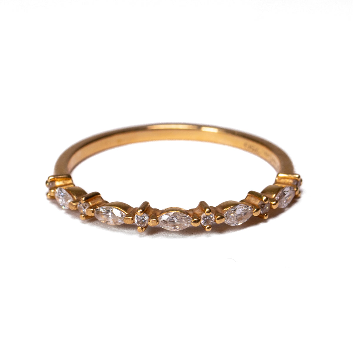 Anillo Marquesas en Oro Amarillo - Modelo 1 - J24K