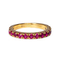 Anillo Rubíes en Oro Amarillo - Modelo 1 - J24K