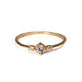 Anillo Trilogía en Oro Amarillo - Modelo 1 - J24K