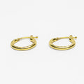 Aretes Lisa en Oro Amarillo - J24K