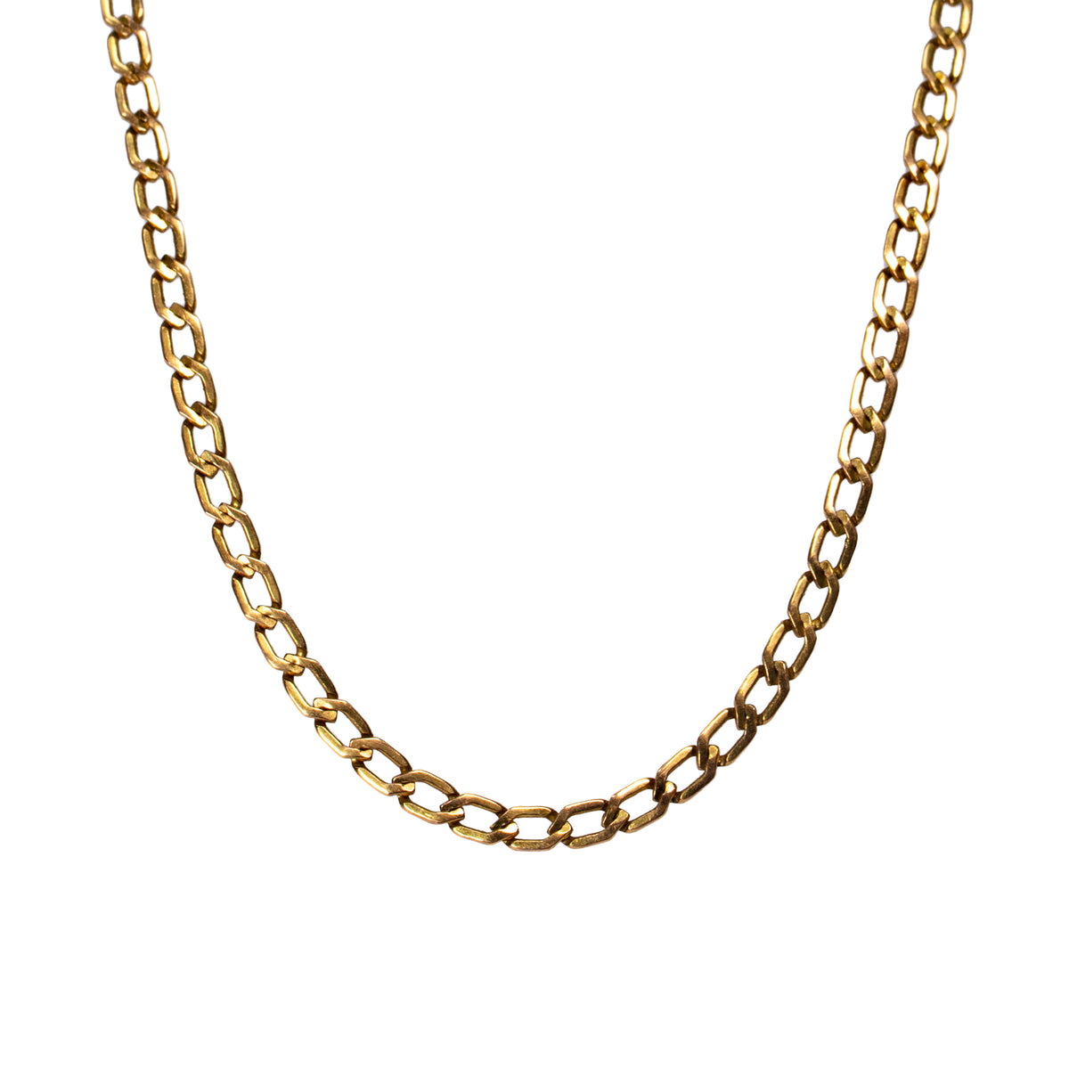 Collar Barbada en Oro Amarillo - J24K