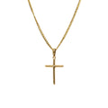 Collar Cruz en Oro Amarillo - Modelo 1 - J24K