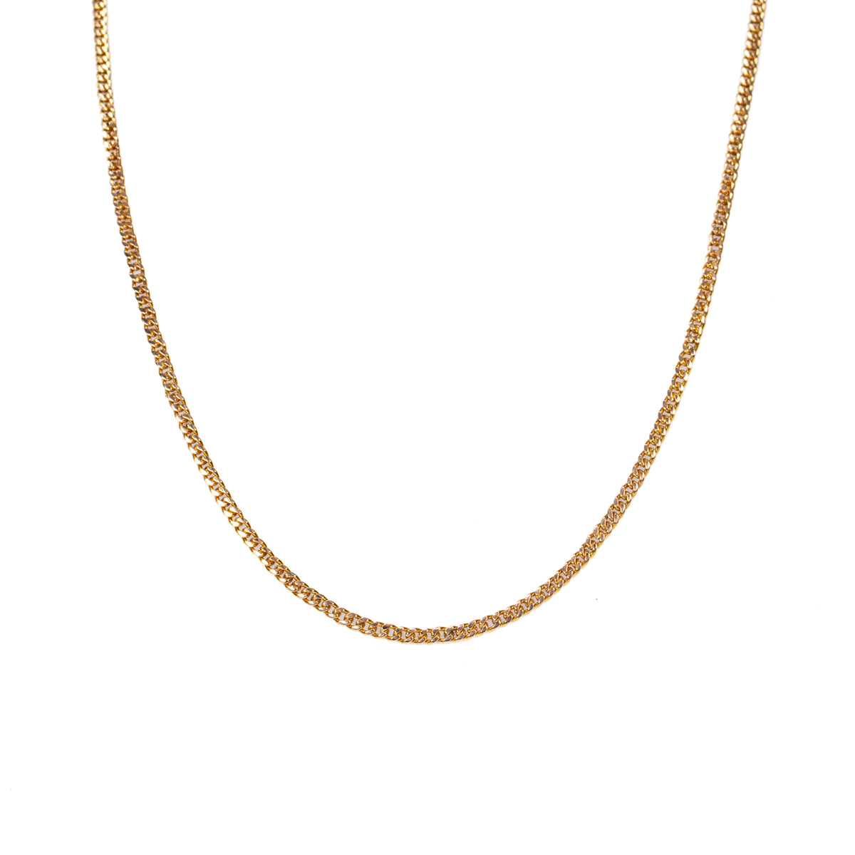 Collar Gourmet Fina en Oro Amarillo - J24K