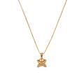 Collar Mariposa en Oro Amarillo - J24K