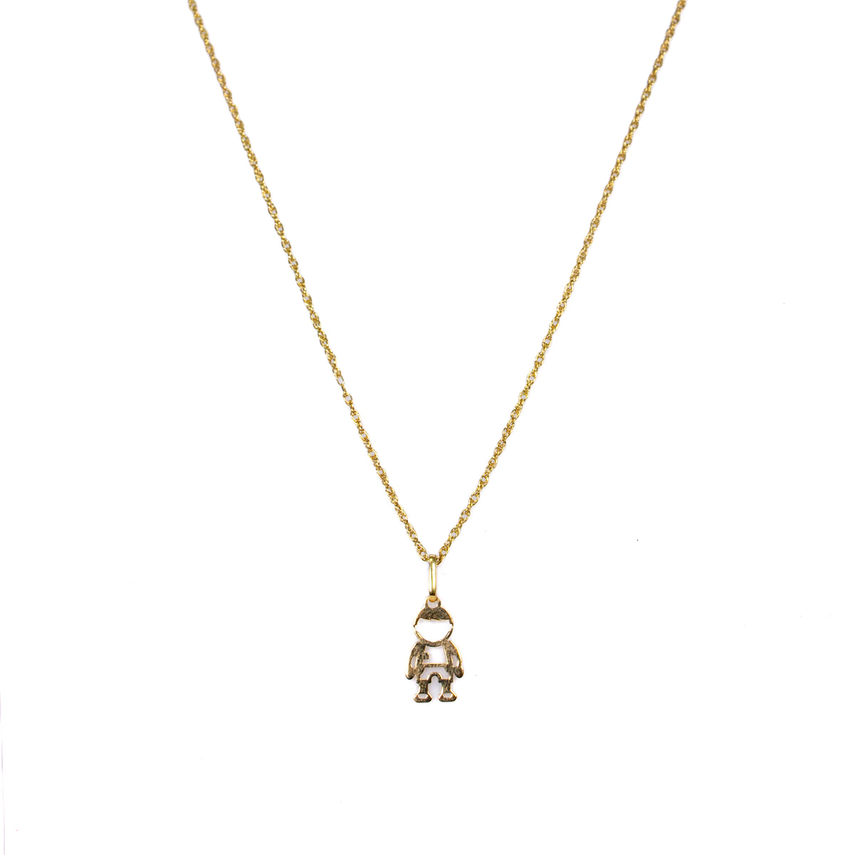Collar Niño en Oro Amarillo - Modelo 1 - J24K