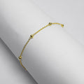 Pulsera Bolitas en Oro Amarillo - Modelo 1 - J24K
