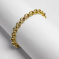 Pulsera Rolo en Oro Amarillo - J24K