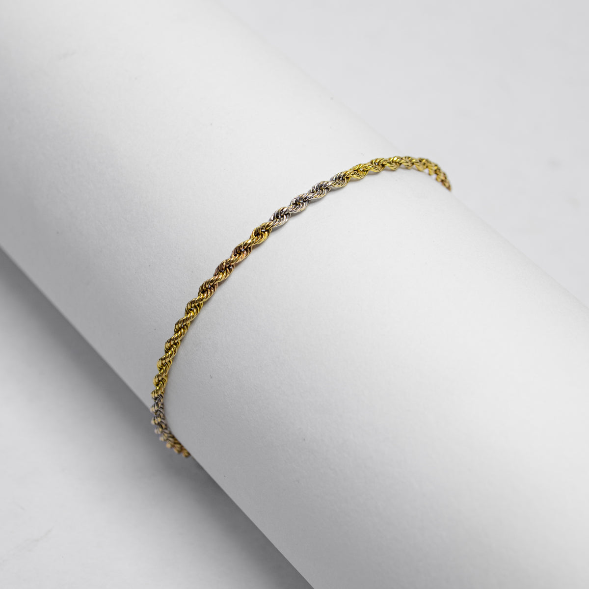 Pulsera Torzal en Bicolor - J24K